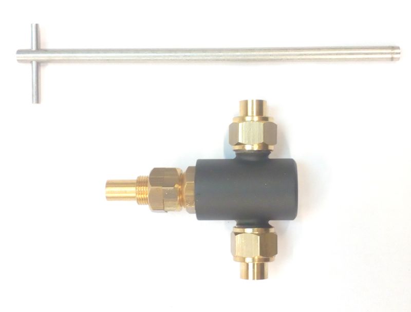 180deg Tender Water Valve (3/16 pipe)